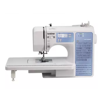 Siuvimo mašina Brother FS100WT — 100 siūlių programų, 850 SPM, 7 mm dygsnio plotis, automatinis adatos įsriegimas, LCD