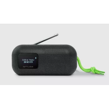 Muse M-750 FBT nešiojamas garsiakalbis su FM radiju | 10 W | Atsparus vandeniui | Bluetooth | Juodas
