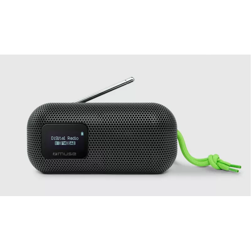 Muse M-750 FBT nešiojamas garsiakalbis su FM radiju | 10 W | Atsparus vandeniui | Bluetooth | Juodas