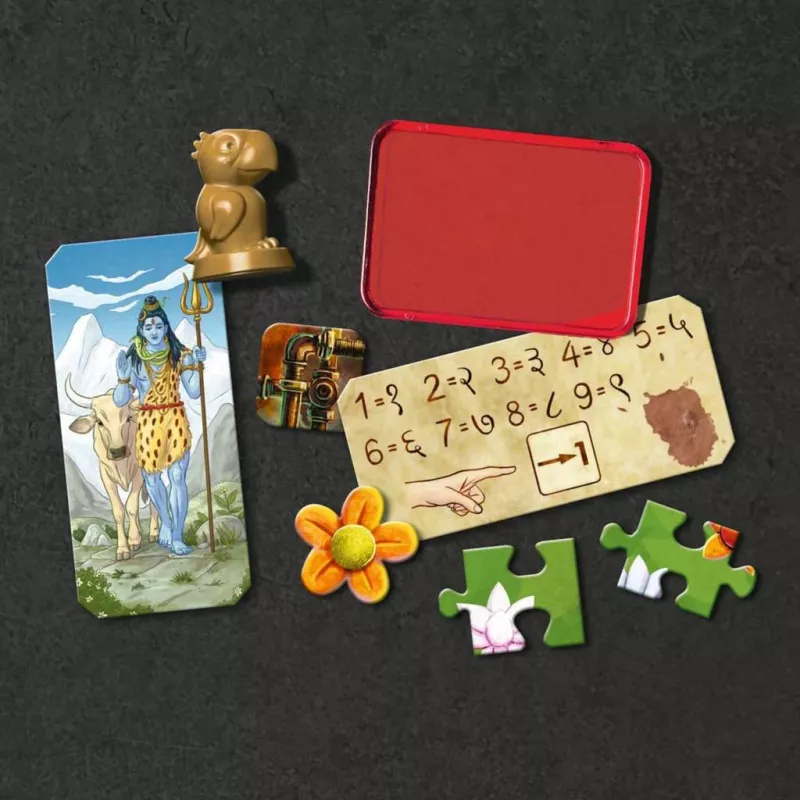 Mystery Adventskalender - Der indische Palast, Dėlionė
