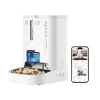 Automatinis ėdalo dalytuvas PETKIT YumShare Dual-hopper 2 su kamera, 5 L talpa, ABS ir 304 nerūdijančiu plienu, baltas