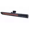 Infraraudonasis šildytuvas SUNRED RD-DARK-25, 2500 W, montuojamas ant sienos, IP55, juodas