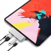 Satechi Aliumininis USB-C Hub skirtas iPad Pro sidabrinis
