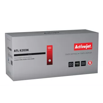 Kasetė ActiveJet ATL-X203N suderinama su Lexmark, juoda, 6000 puslapių, lazerinė, 1 vnt.