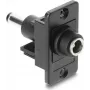 Skydinis nuolatinės srovės lizdo adapteris DELOCK 5,5x2,1 mm į 5,5x2,5 mm, 91119