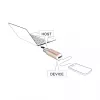 USB lyties keitiklis DeLOCK 65677 USB 2.0-C į Micro-B