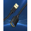 USB 3.0 ilginimo laidas adapteris UGREEN 10368B — USB A lizdas į USB A kištuką, 1 m, juodas