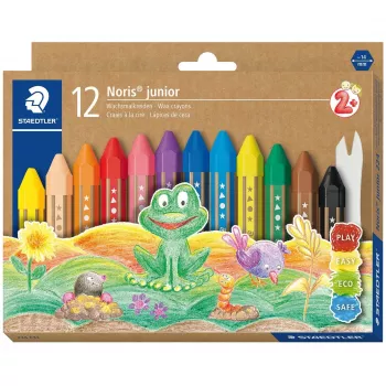 Pieštukinė vaškinė kreidelė Staedtler 224 C12, 12 spalvų