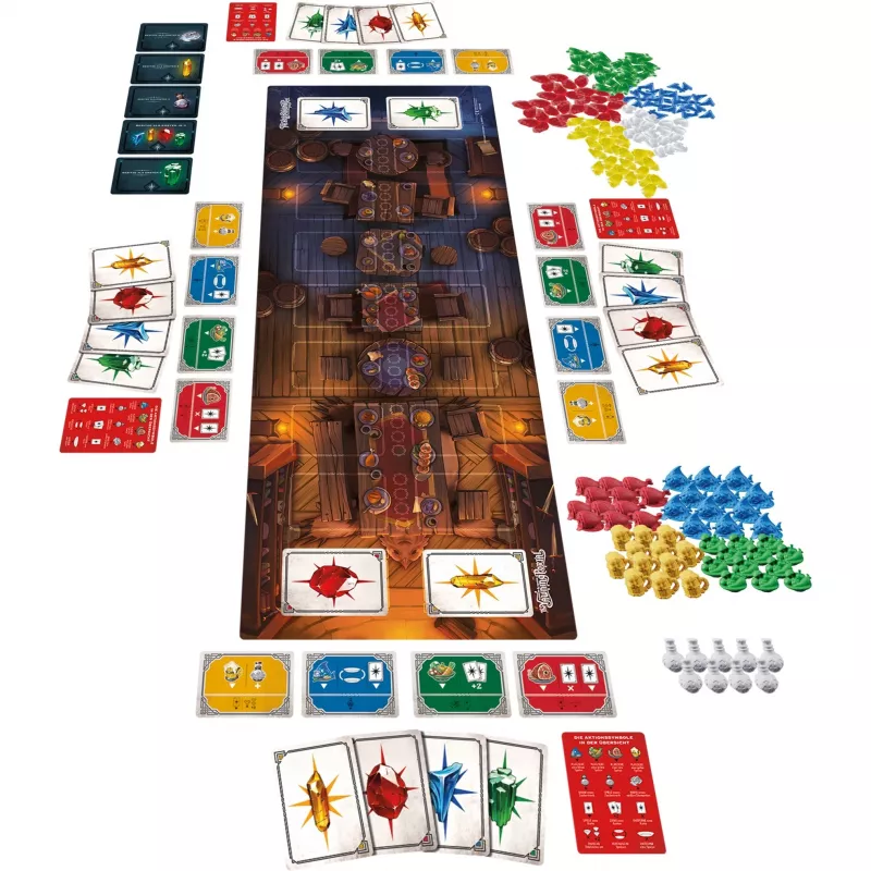 Avalon Hill Dungeons & Dragons – The Yawning Portal (vokiškas leidimas), stalo žaidimas