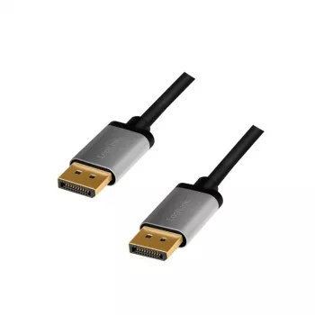 LogiLink CDA0102 DisplayPort kabelis 3 m pilka/juoda