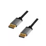 LogiLink CDA0102 DisplayPort kabelis 3 m pilka/juoda