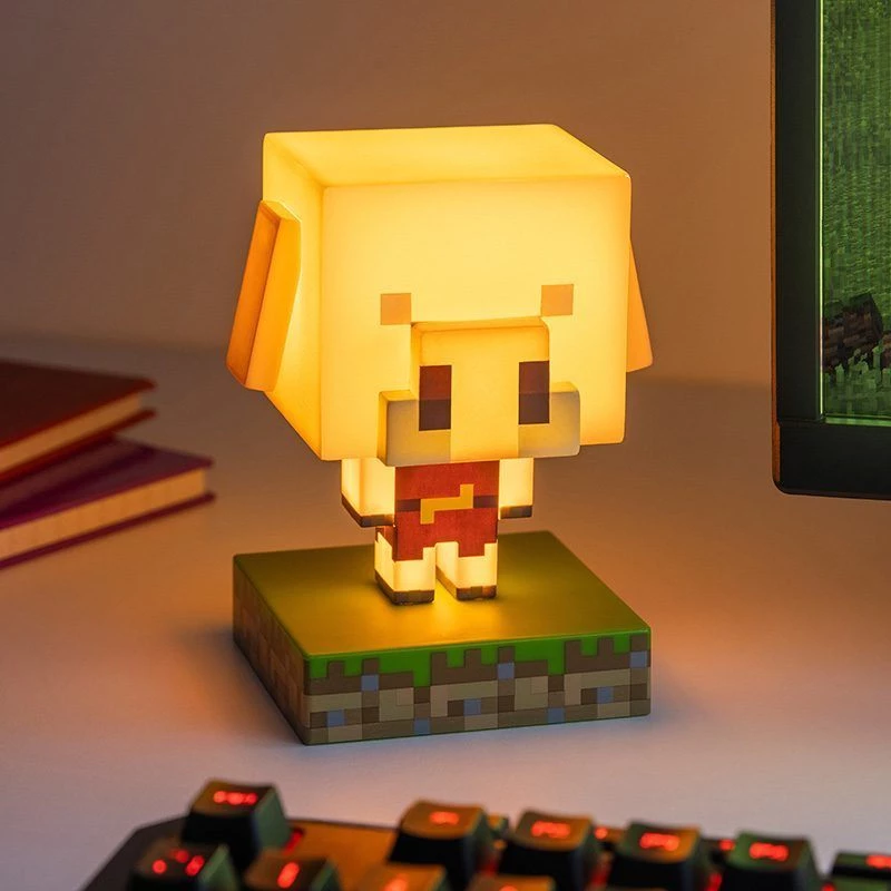 Stalinė lempa Paladone Icon Light PP14431MCF Piglin LED, dekoratyvinis žaidybinis dizainas
