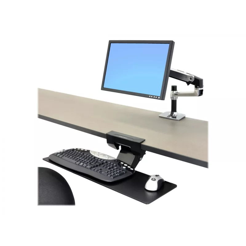 Ergonominė klaviatūros lentyna po stalu Ergotron Neo-Flex 97-582-009 Juoda