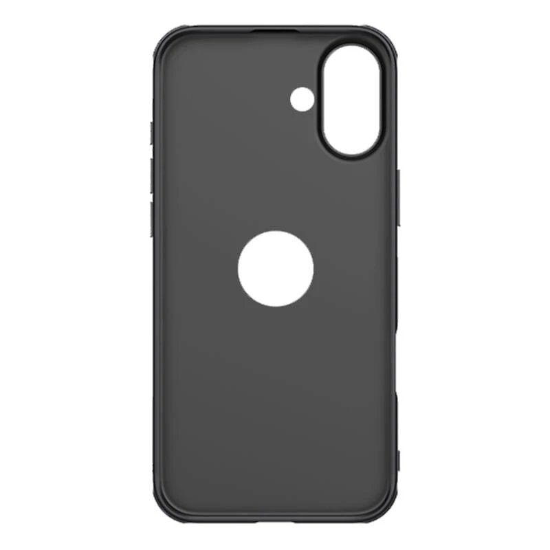 Apsauginis dėklas Nillkin iPhone 16 Plus Super Frosted Pro – juodas, plonas kietas korpusas