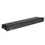 Patch Panel VALUE Cat.5e 24 prievadų STP juodas