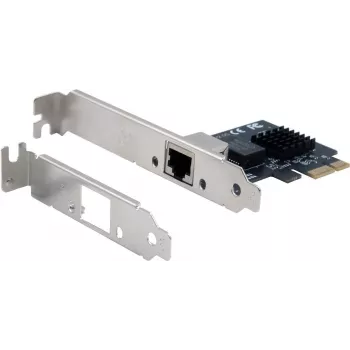 PCIe tinklo plokštė Exsys EX-60111 – 2,5 Gigabit Ethernet, PCIe sąsaja