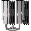 Aušintuvas CPU Silentware Titan RGB Dvibokštis su 6 šilumos vamzdeliais ir 2×120mm PWM A-RGB ventiliatoriais