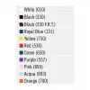 Velcro daugkartinis kabelio raištis ONE-WRAP, polipropilenas, oranžinis, 230×20 mm, 25 vnt.