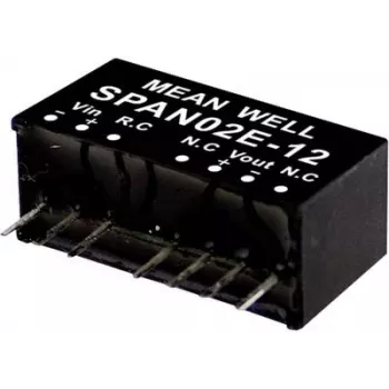 Maitinimo adapteris MEAN WELL SPAN02B-15 2W 15V 18-36V