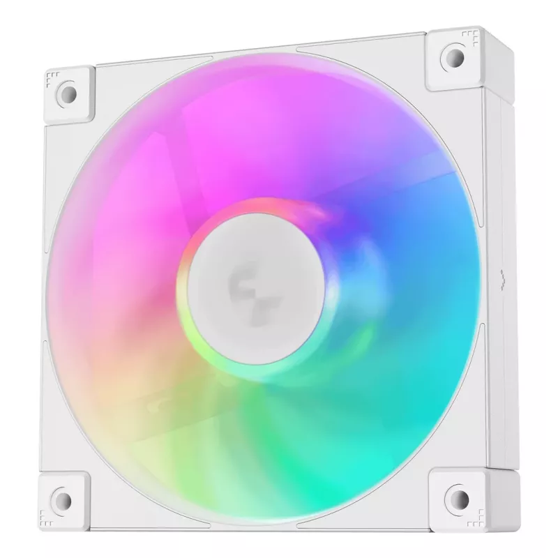 Ventiliatorių rinkinys DeepCool FD12 ARGB WH-3 in 1 12 cm baltas 3 vnt. Maksimalus oro slėgis 2.56 mmH2O