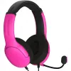 PDP PS5 ir PC NEBULA ULTRA VIOLET AIRLITE LAIDINĖ AUSINĖ, Laidinė, Žaidimų, Ausinė, Juoda, Rožinė