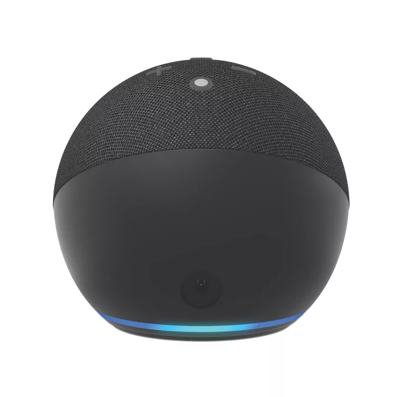 „Amazon Echo Dot 5 kartos 2022“ išmanusis garsiakalbis su Alexa – anglies spalvos