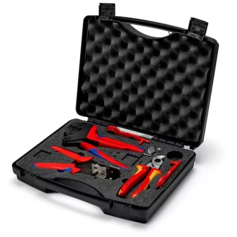 Knipex 97 91 04 V02 įrankių dėklas fotovoltiniams MC4 jungtims