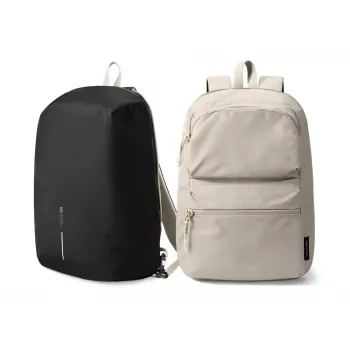 Kuprinė XD DESIGN Switch 2-in-1 P706.3319 — 22 L, 15,6 col. nešiojamam kompiuteriui, 530 g, juoda/ąžuolo