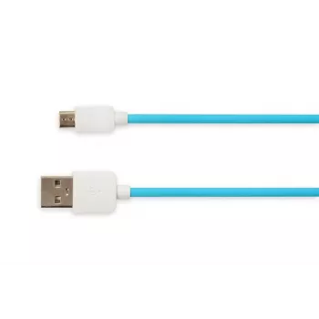 USB 2.0 laidas IBOX IKUMD3A — USB A į Micro-USB B, 1 m, mėlynas