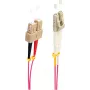 shiverpeaks BS77937/4 šviesolaidinis kabelis OM4, LC–SC, 2 m, 50 µm, violetinis