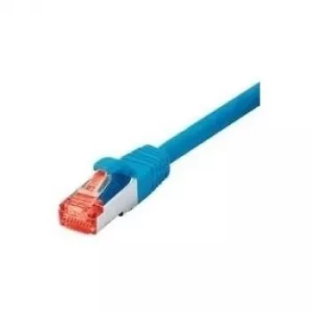 Tecline 715015B jungiamasis laidas CAT 6 RJ-45 (M) – RJ-45 (M) 1,5 m SFTP PiMF, halogeninis, su apsauga nuo užkablių, mėlynas