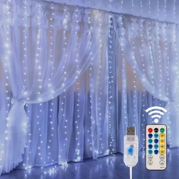 LED užuolaida Extralink KURTYNA LED 3x3 su nuotolinio valdymo pultu (EX.73172)