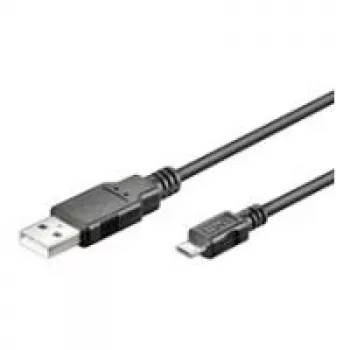 Wentronic 94181 USB kabelis juodas