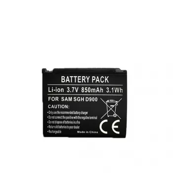 Baterija extra digital DV00DV1201, skirta SAMSUNG D900 D908 E780 E788, Li-ion, 3,7 V, 1000 mAh