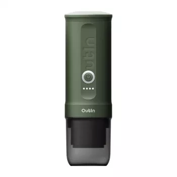 Kavos aparatas OUTIN Outin Nano Black, Green – malta kava, 20 bar, 7500 mAh baterija, 0,67 kg