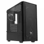 PC korpusas SAVIO Noctis Flow – Cube Mini-ITX/Micro-ATX/ATX, 3x120mm priekyje, 1x120mm gale, 2x3.5 colio + 3x2.5 colio lizdai, grūdintas stiklas