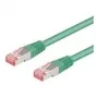 Wentronic Goobay CAT 6 jungiamasis laidas, S/FTP (PiMF), žalias, 3 m - LSZH halogenų neturintis, varinis (68291)