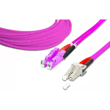 Lightwin LDP-50 LSH-LC 5.0 OM4 dvipusis LWL šuolaidinis laidas – MM OM4 – LSH – LC