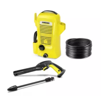 Kärcher K 2 Universal Edition aukšto slėgio plovimo įrenginys, kompaktiškas, elektrinis, 360 l/h, 1400 W, juodas/geltonas