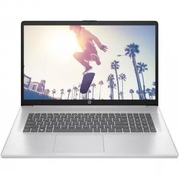 HP 17-cp3178ng RYZ7 7730U/16GB/512SSD/FreeDOS sidabrinis - galima vokiška klaviatūra