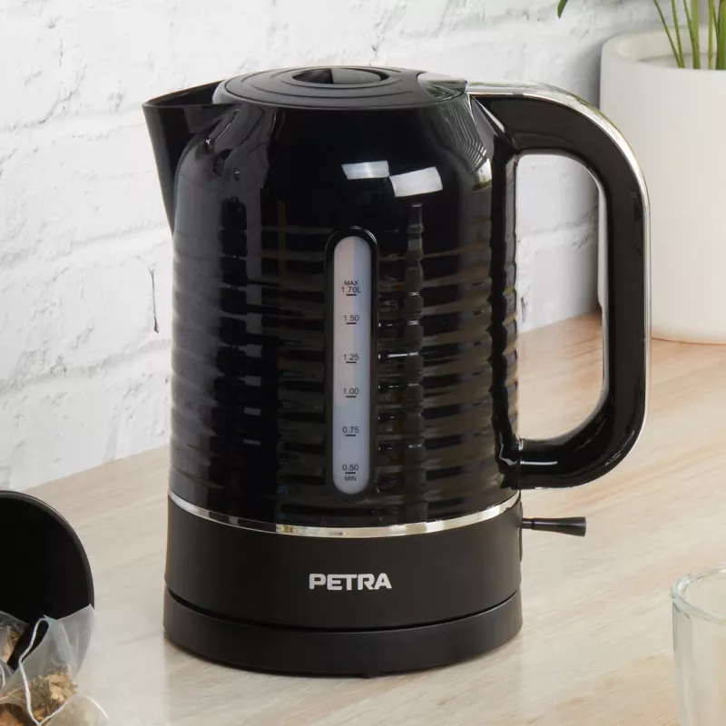 Elektrinis virdulys Petra 1.7L 3KW Juodas