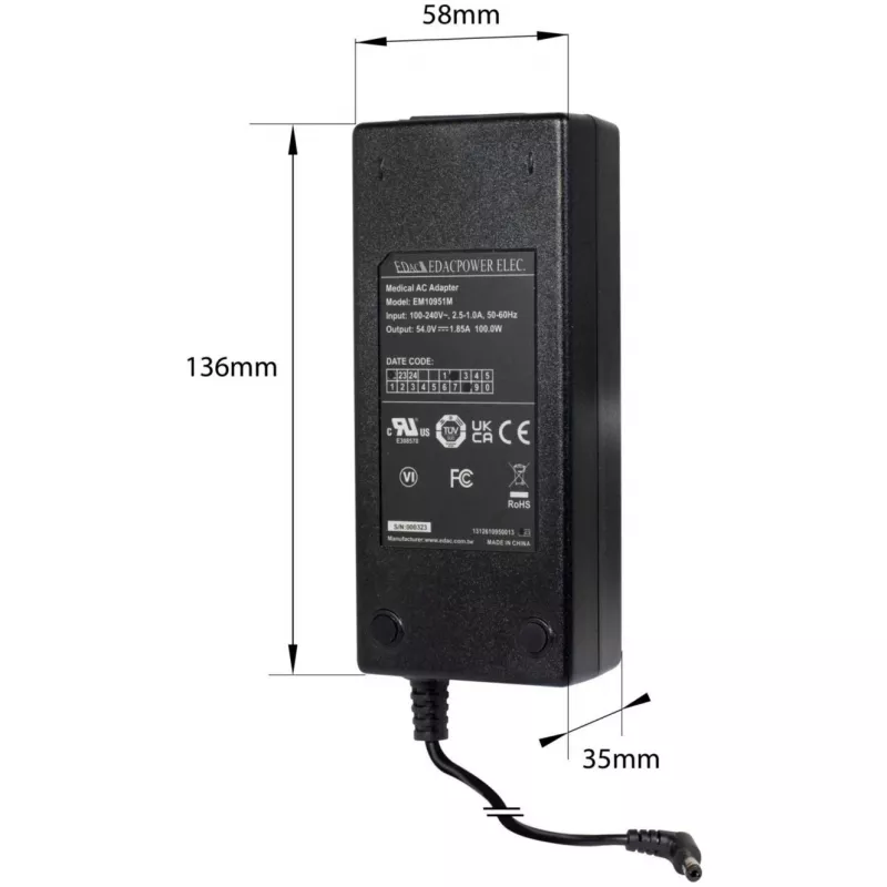 ALLNET ALL-MC116SPV-VDSL2 VDSL2 tiltinis modemas su 2x PoE prievadais (IEEE 802.3at, 30W/portui, 60W biudžetas)