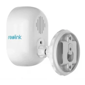 IP apsaugos kameros Reolink Lumus E450 — 8MP (3840×2160), Wi‑Fi, integruotas prožektorius, PoE galimybė, 2,8 mm objektyvas, microSD iki 512 GB, IP65