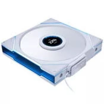 Kompiuterio ventiliatorius Lian Li UNI FAN TL LCD Wireless ARGB PWM 140mm Baltas