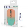 Cian Technology GmbH INCA pelė IWM-511RT Bluetooth + belaidė RGB pagrindinė spalva Oranžinė