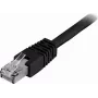 Deltaco STP-630 RJ-45 Cat6 30 m Juodas ekranuotas tinklo kabelis