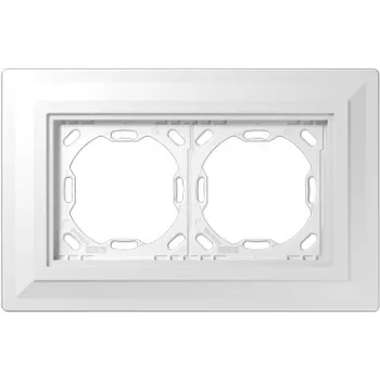 JUNG PA 982 G 125-0 – Baltas – Blizgus – 201 mm × 130 mm × 1,25 cm