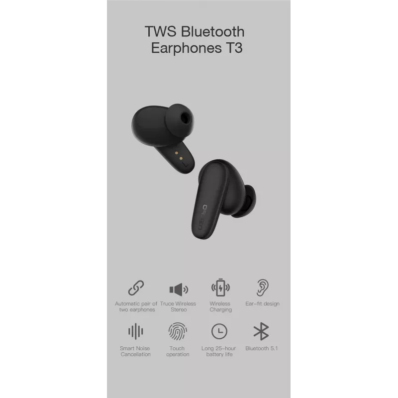 Belaidės ausinės Orsen T3 Bluetooth