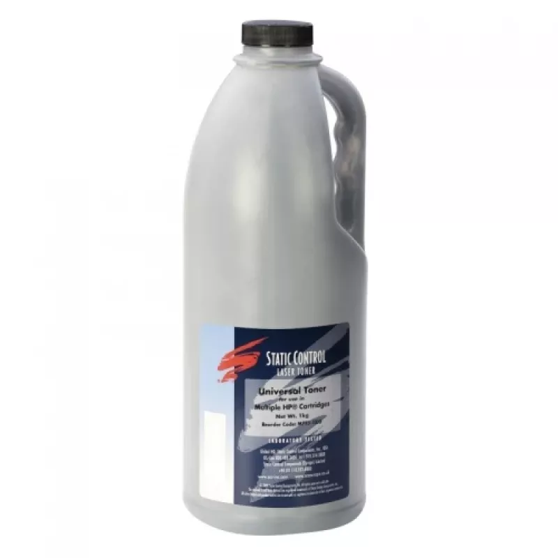 Tonerio milteliai Static Control HP Q2612A Q5949A Q7553A Q1338A CE505A Q5942A — juodi, 1 kg