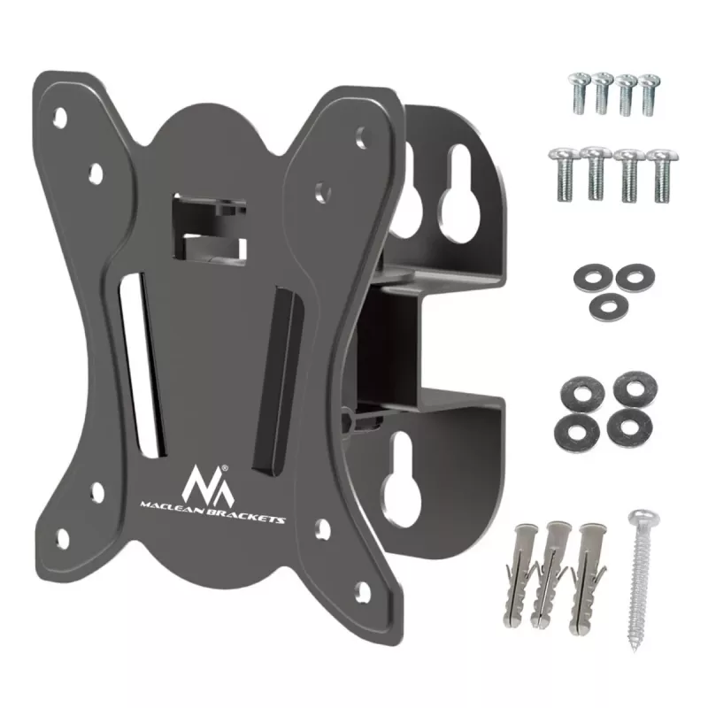 TV sieninis laikiklis MACLEAN MC-415 13–32 colių, VESA 100×100, 30 kg